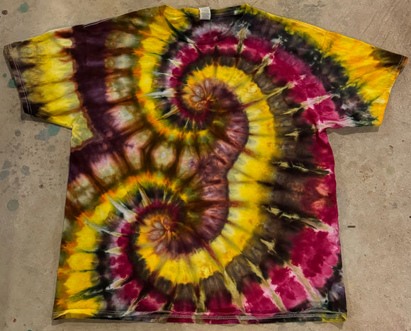 Autumn Double Spiral Tee