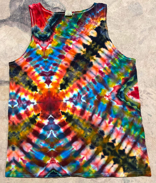 Rainbow Ripple #001 Unisex Tank Top – Shine On Dyez